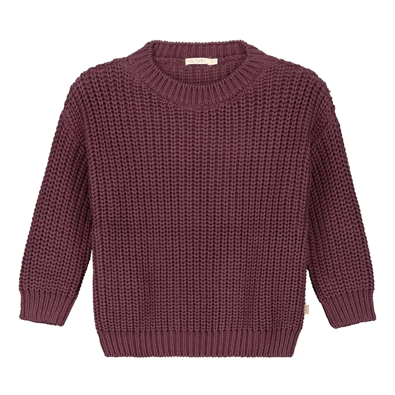 CHUNKY KNITTED SWEATER