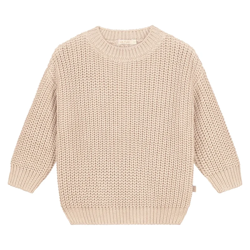 CHUNKY KNITTED SWEATER