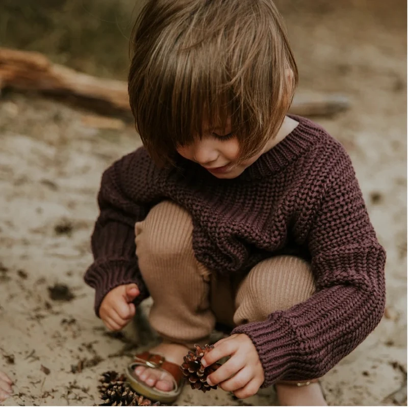 CHUNKY KNITTED SWEATER