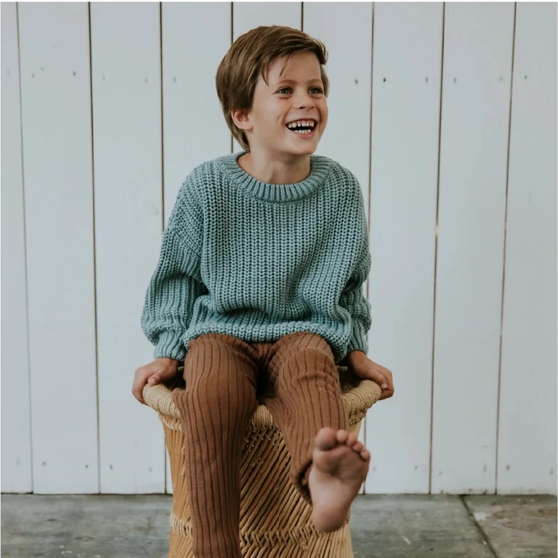 CHUNKY KNITTED SWEATER