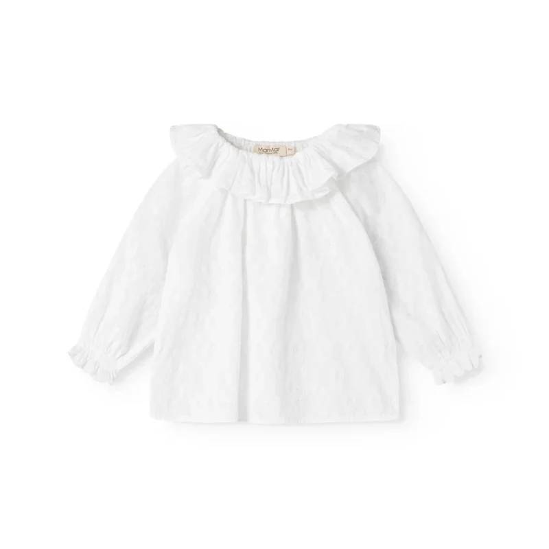 TIA BLOUSE - WHITE