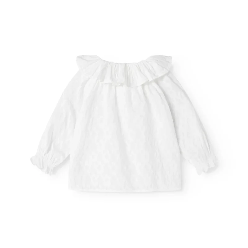 TIA BLOUSE - WHITE