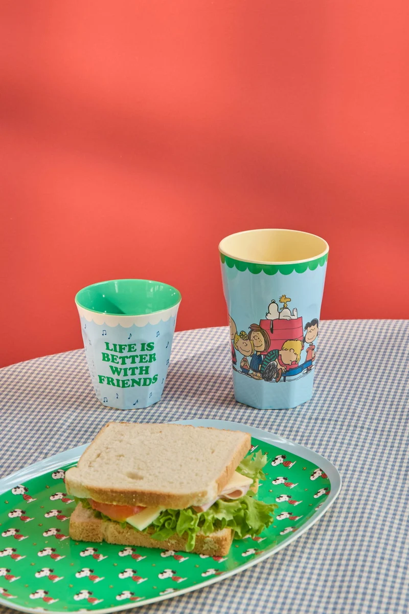TALL MELAMINE CUP SNOOPY