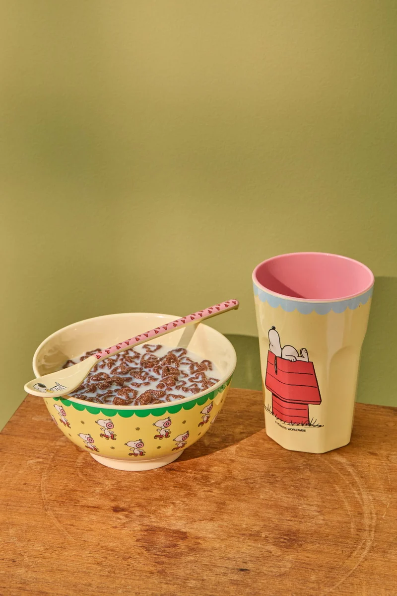 TALL MELAMINE CUP SNOOPY