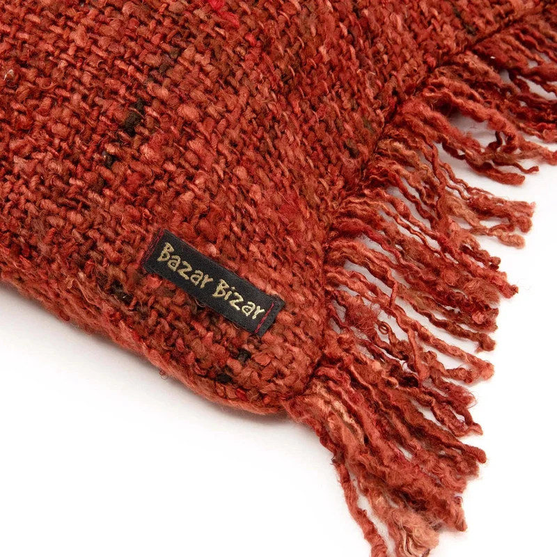 Housse de coussin 60 x 60 cm rouge Oh My Gee - Bazar Bizar