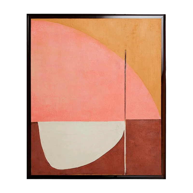 Oeuvre d'art encadrée 'Roseate Hues' 107x127cm - HKliving