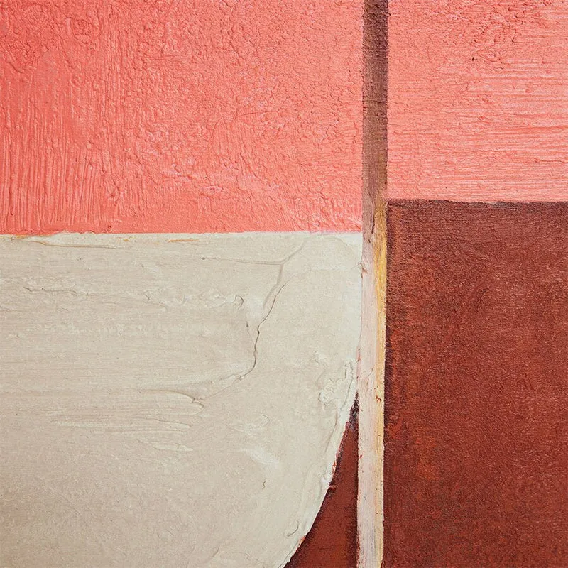Oeuvre d'art encadrée 'Roseate Hues' 107x127cm - HKliving