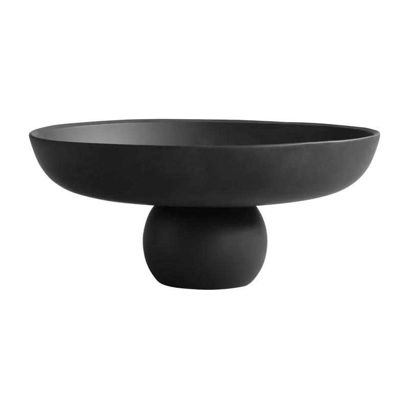Grand bol en céramique noir 43x43x18cm Baburu - 101 Copenhagen