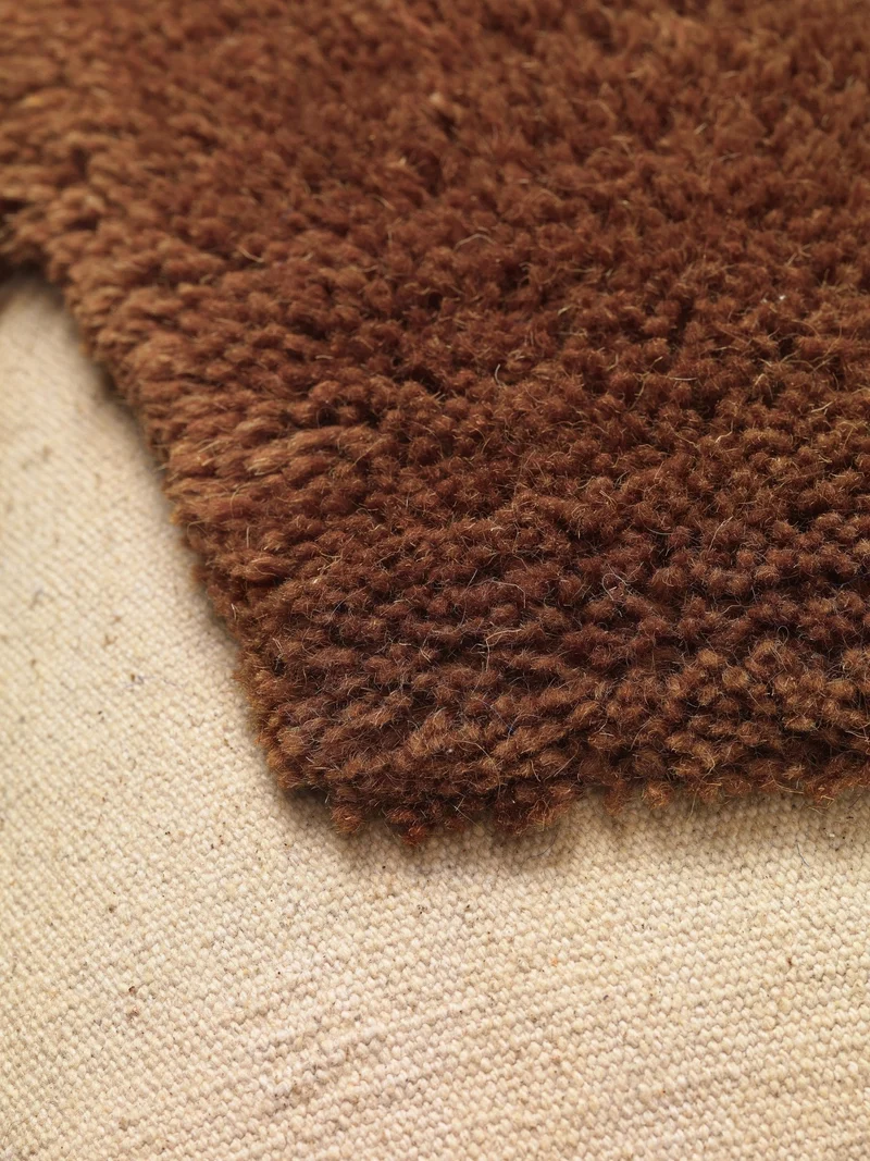 Coussin rectangulaire sable et sucre d'orge Lay - Ferm Living