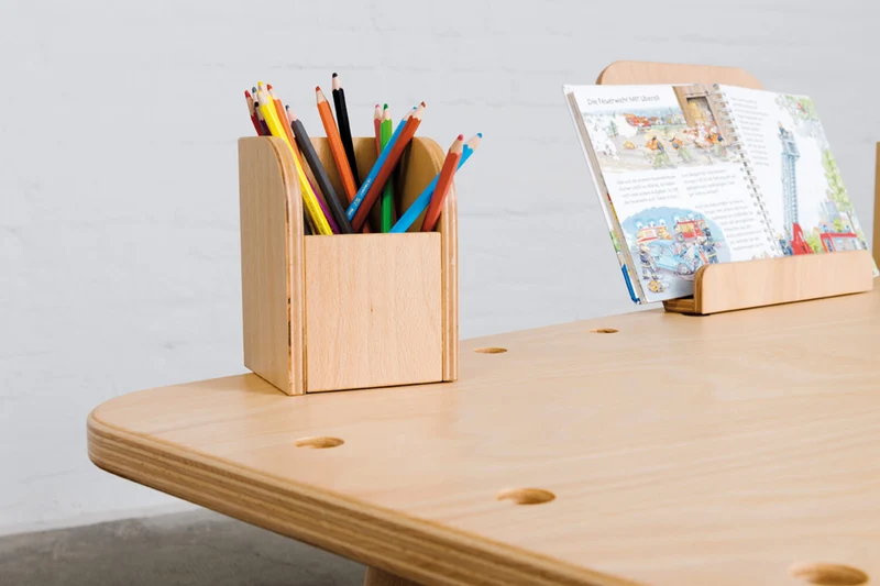 Pure Position Stiftebox Rubinrot