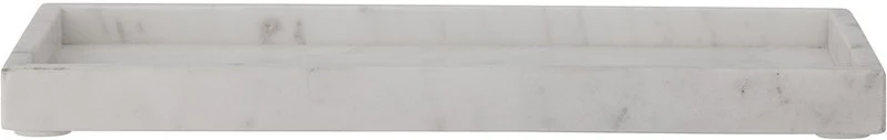 Plateau en marbre blanc 38x18cm Majsa - Bloomingville