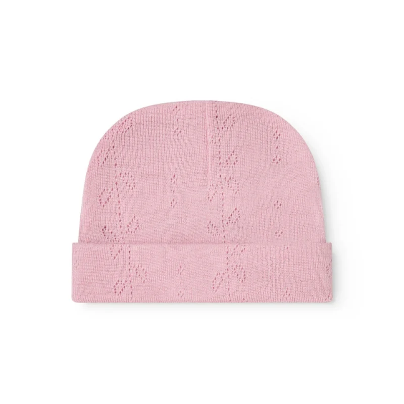 AIKO WOOL POINTELLE BABY HAT