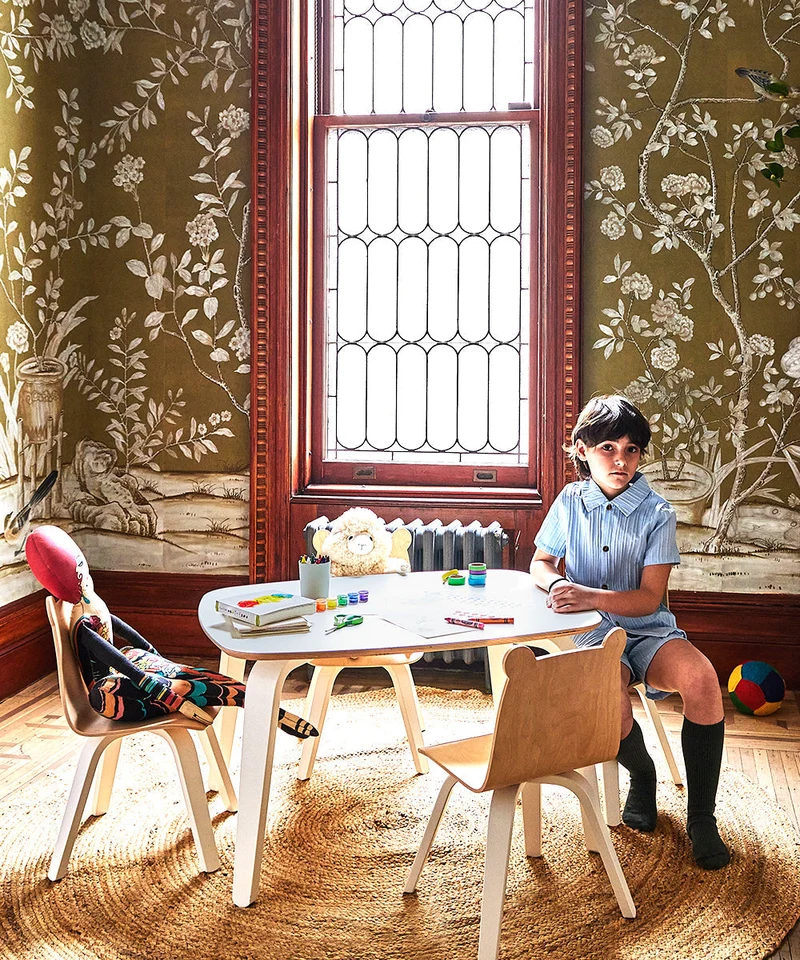 Oeuf NYC Spieltisch, Weiss