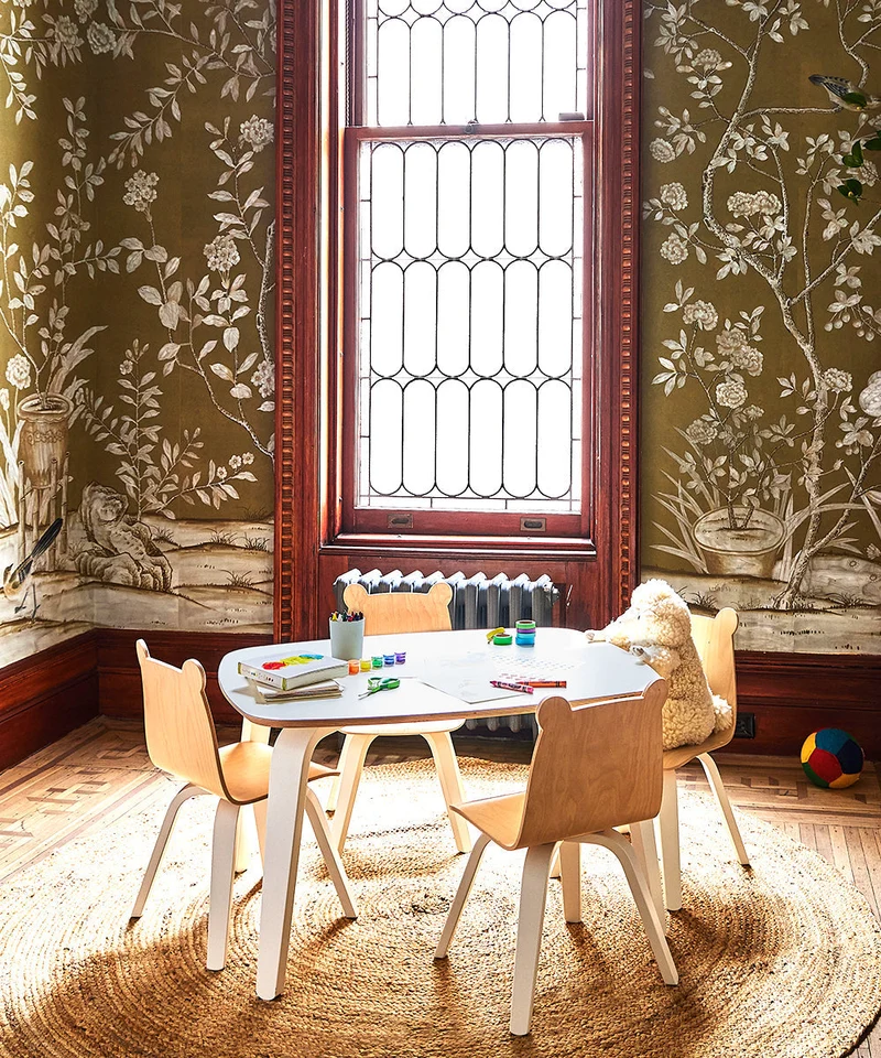 Oeuf NYC Spieltisch, Weiss
