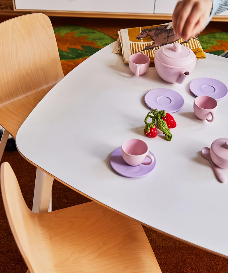 Oeuf NYC Spieltisch, Weiss
