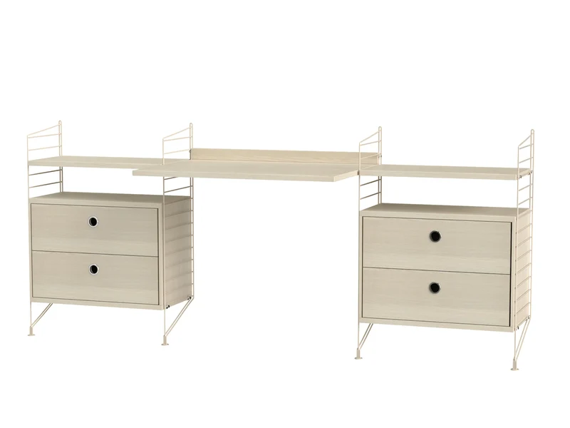 String System Bundle A, Beige/Esche