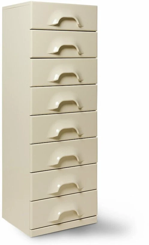 Commode 8 tiroirs crème - HKliving