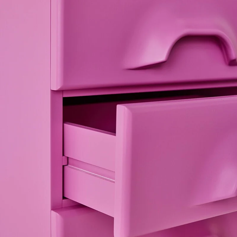 Commode 8 tiroirs rose Urban Pink - HKliving