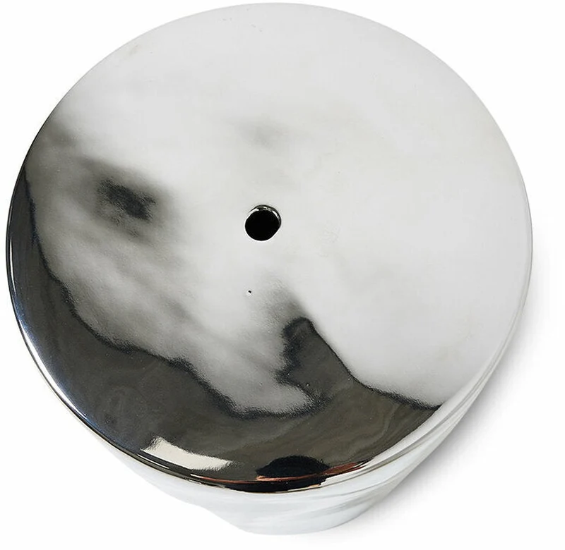 Table d'appoint Stoneware Chrome - HKLIVING