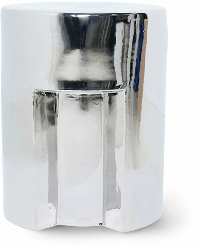 Table d'appoint Stoneware Chrome - HKLIVING