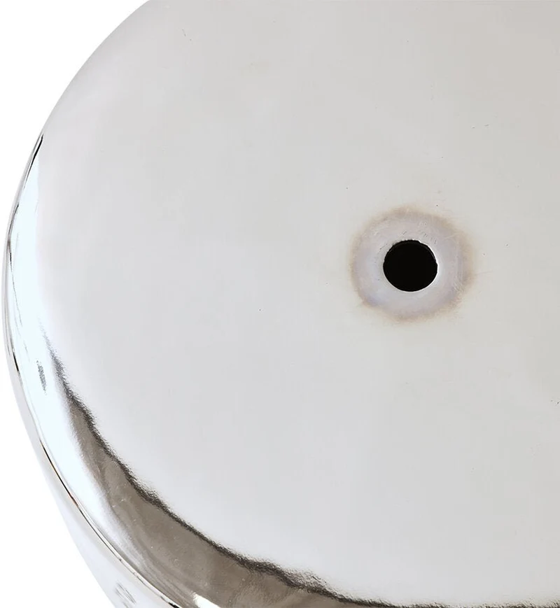 Table d'appoint Stoneware Chrome - HKLIVING