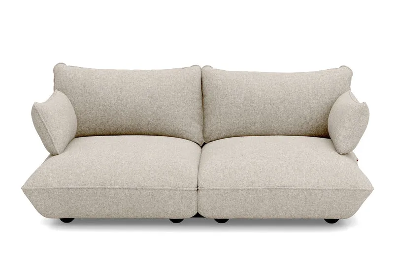 Canapé 3 places en polyester recyclé beige 210,5x108x90 cm cm Sumo - Fatboy