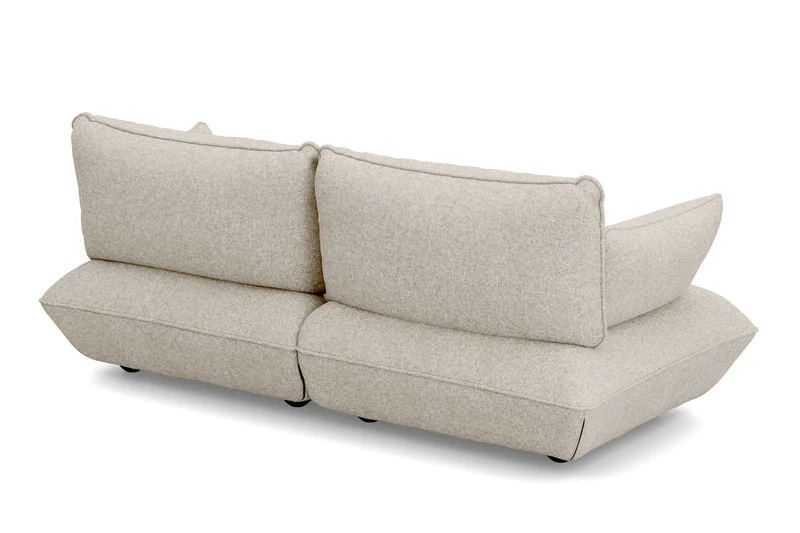 Canapé 3 places en polyester recyclé beige 210,5x108x90 cm cm Sumo - Fatboy