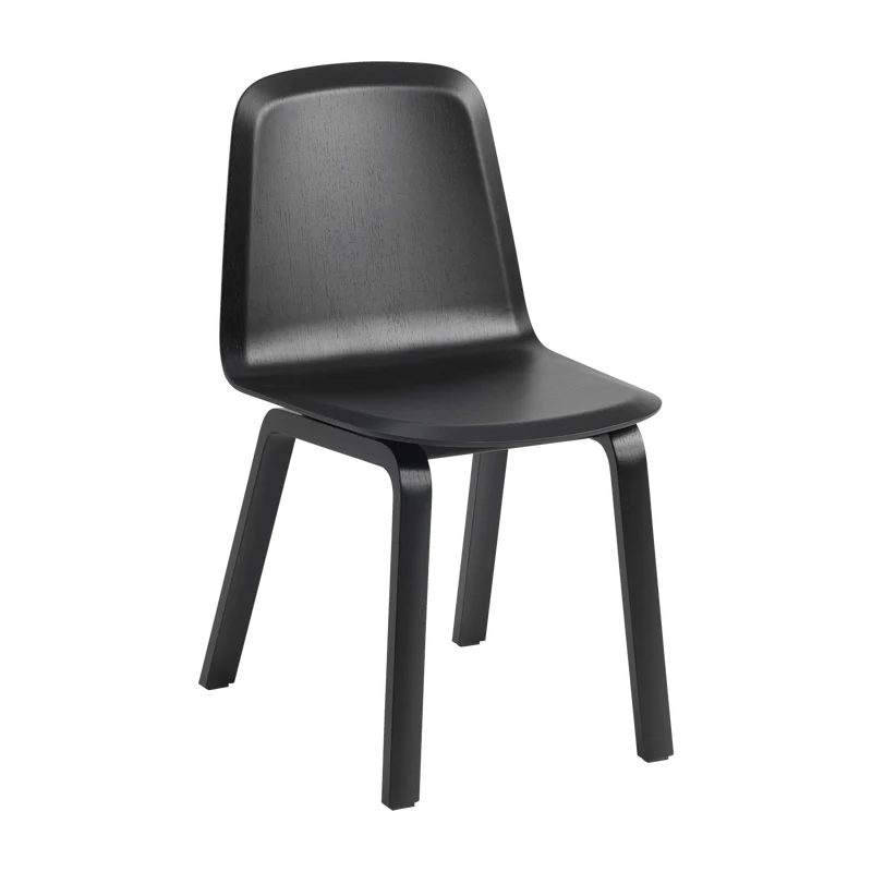Chaise en hêtre vert foncé Brink - Muuto