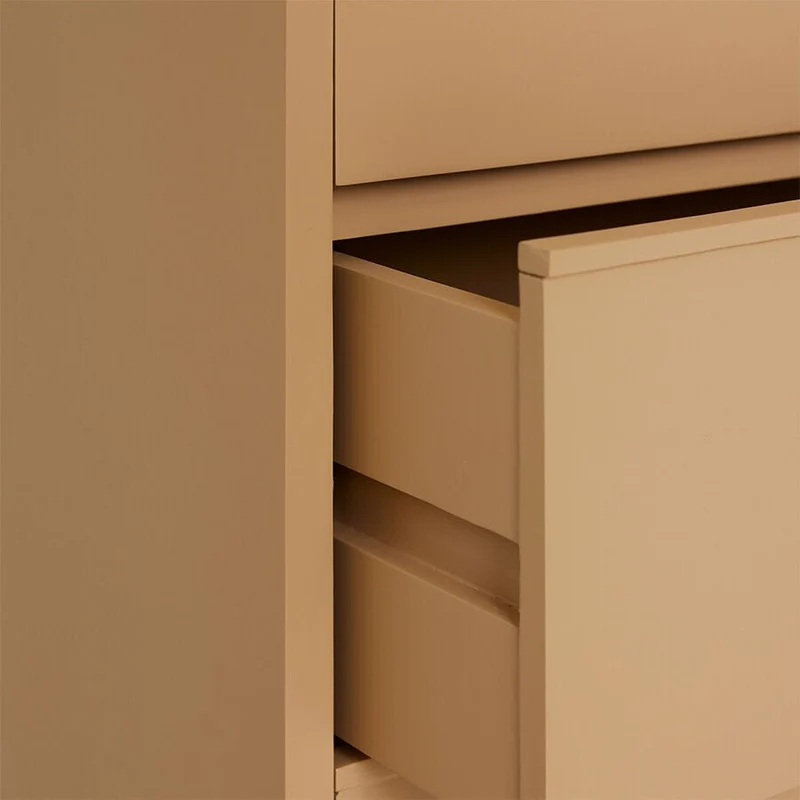 Commode 6 Tiroirs Camel - HKLIVING