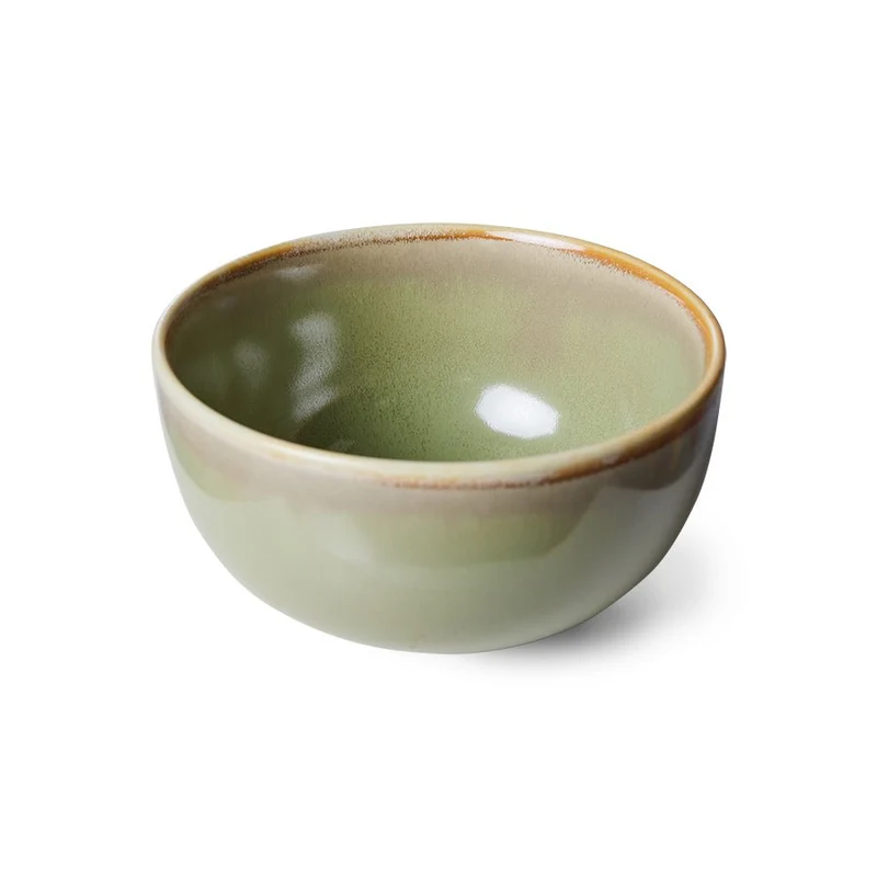 Bol en porcelaine vert 260ml - HKLIVING