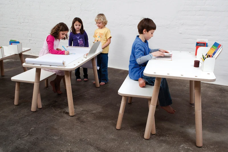 Pure Position Kindersitzbank growing table Reinweiss