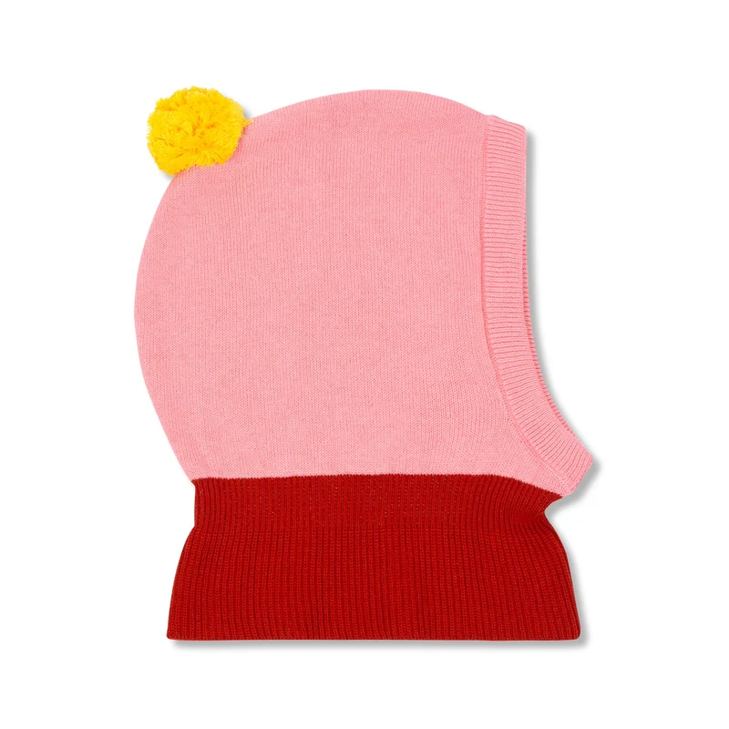 WYNKEN BOBBLE BALACLAVA - SOFT PINK
