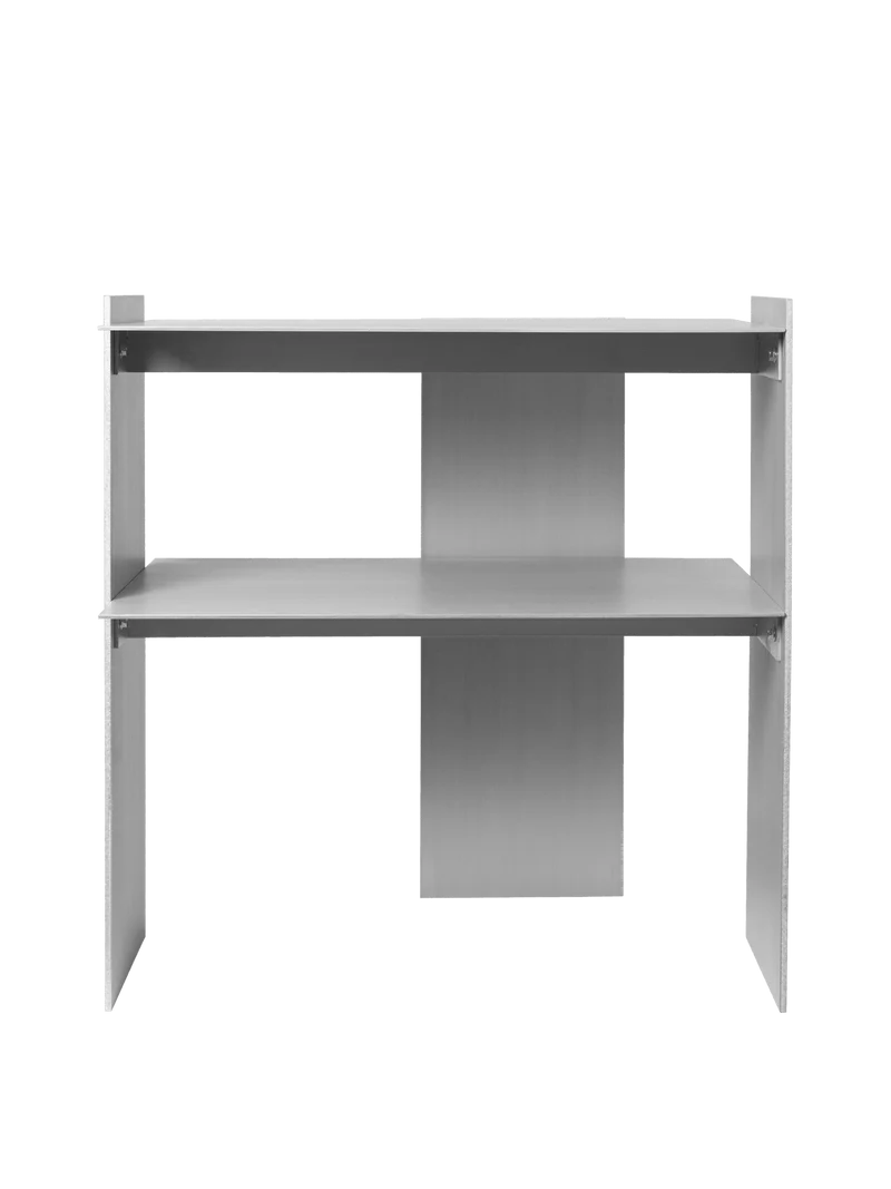 Table d'appoint en aluminium 48 x 38,5 x 49 cm Lager - Ferm Living