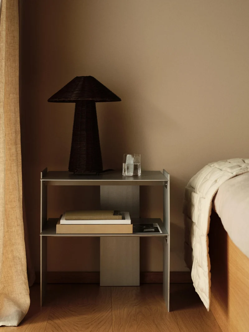 Table d'appoint en aluminium 48 x 38,5 x 49 cm Lager - Ferm Living