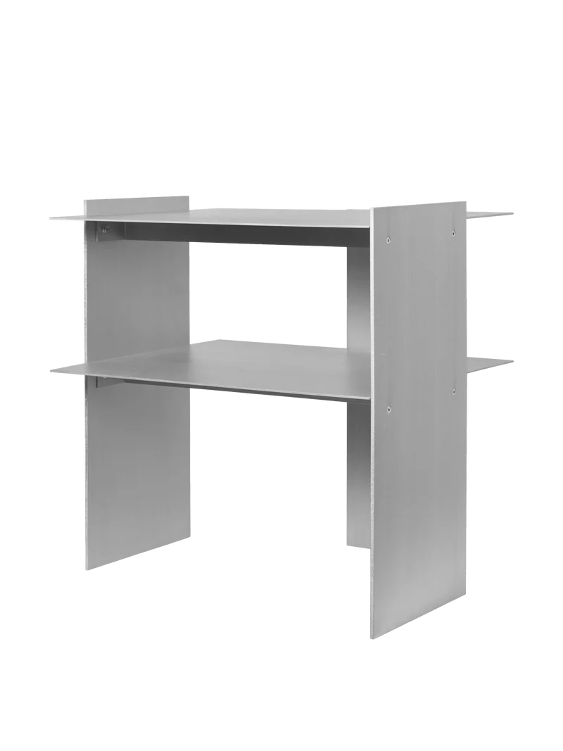 Table d'appoint en aluminium 48 x 38,5 x 49 cm Lager - Ferm Living