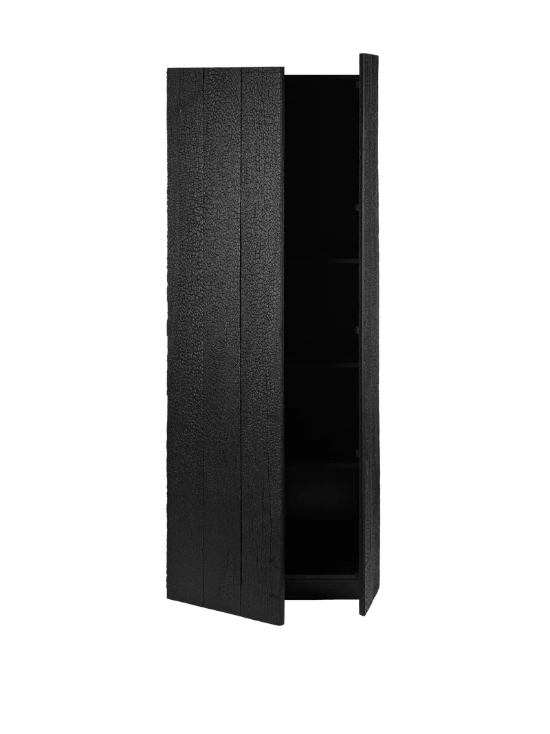 Armoire en chêne noir vernis 64 x 41 x 204,5 cm Koh - Ferm Living
