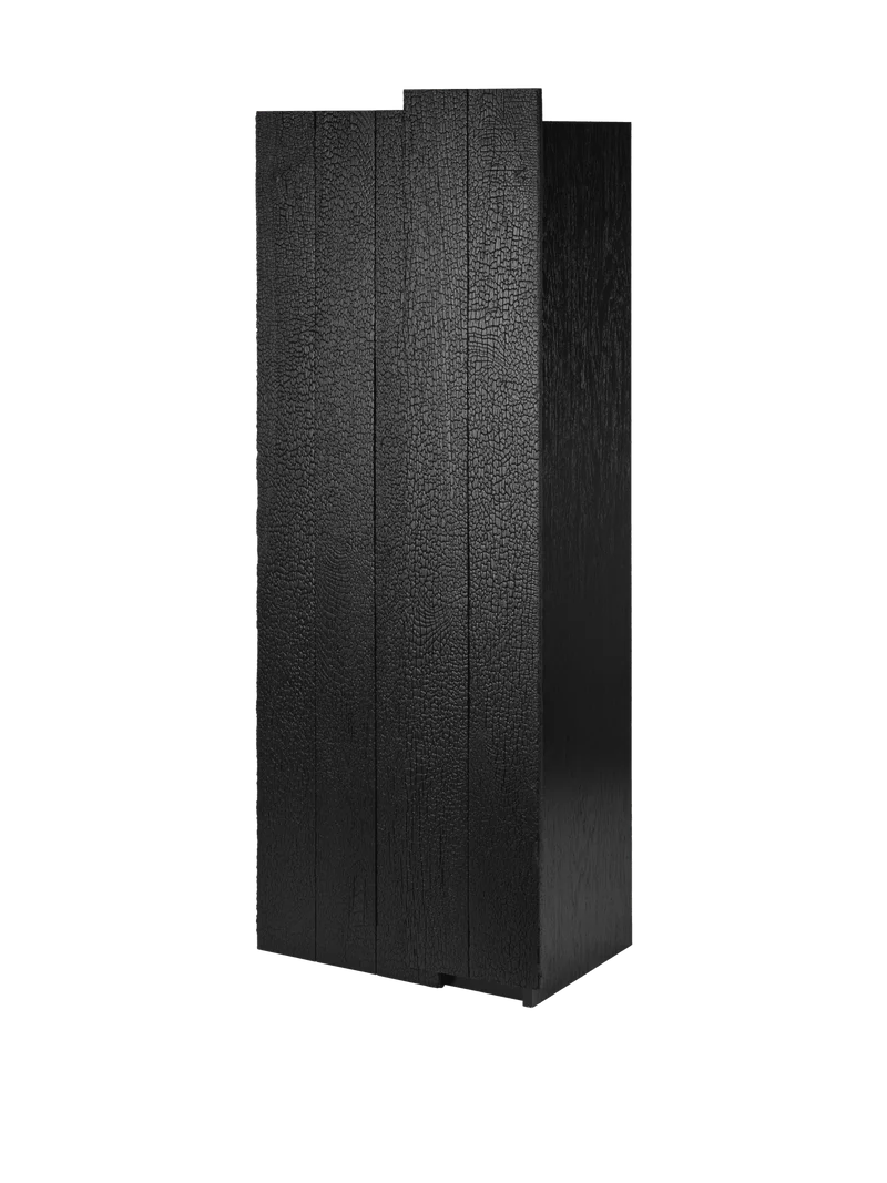 Armoire en chêne noir vernis 64 x 41 x 204,5 cm Koh - Ferm Living