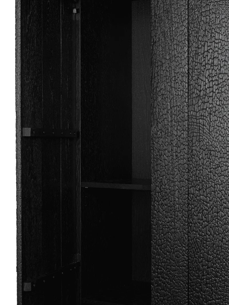 Armoire en chêne noir vernis 64 x 41 x 204,5 cm Koh - Ferm Living