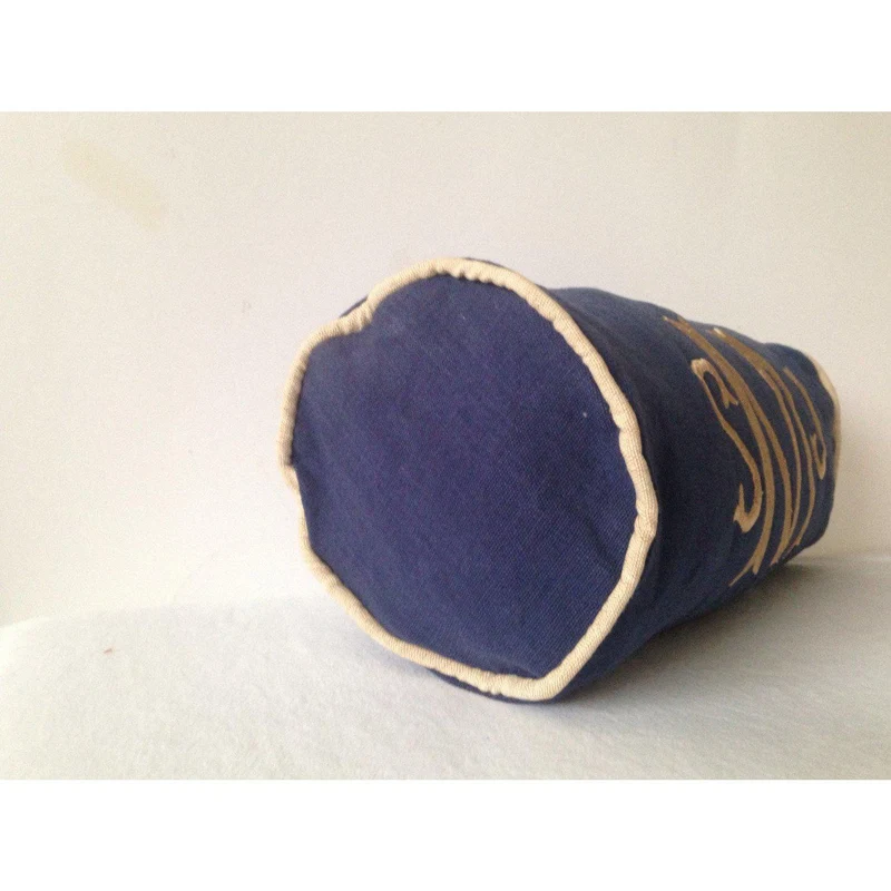 Bolster Navy Personalized Pillowcase