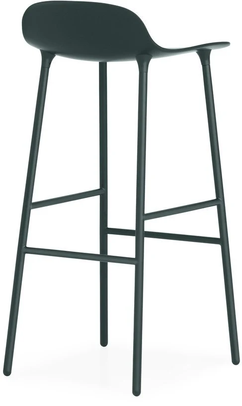 Tabouret de bar en acier et pp vert 75 cm Form - Normann Copenhagen