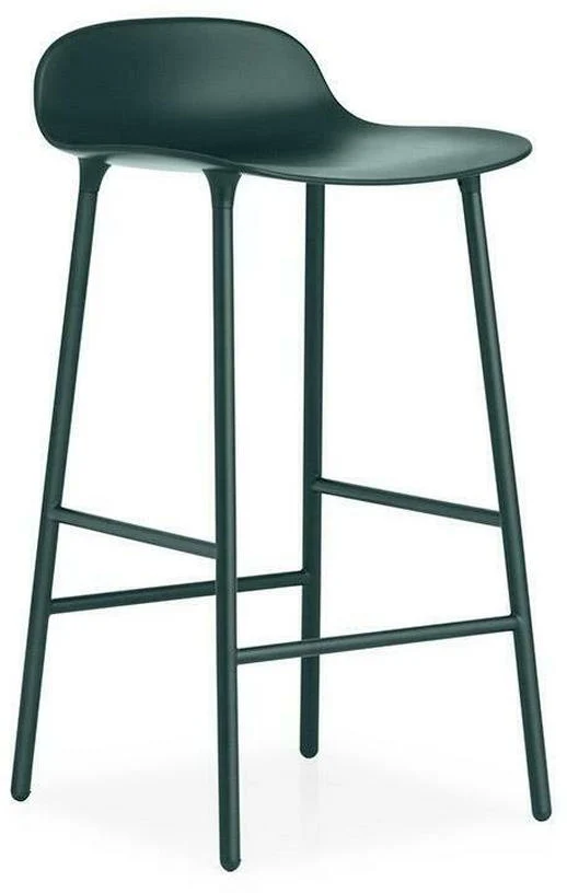 Tabouret de bar en acier et pp vert 75 cm Form - Normann Copenhagen