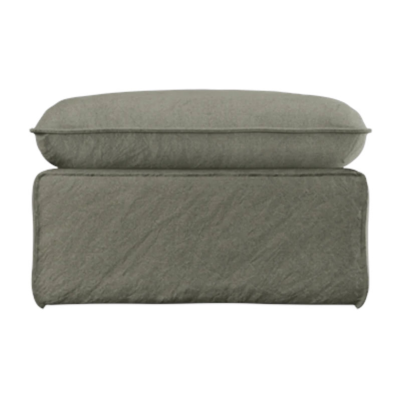 Hocker Linen Army Green - HKLIVING