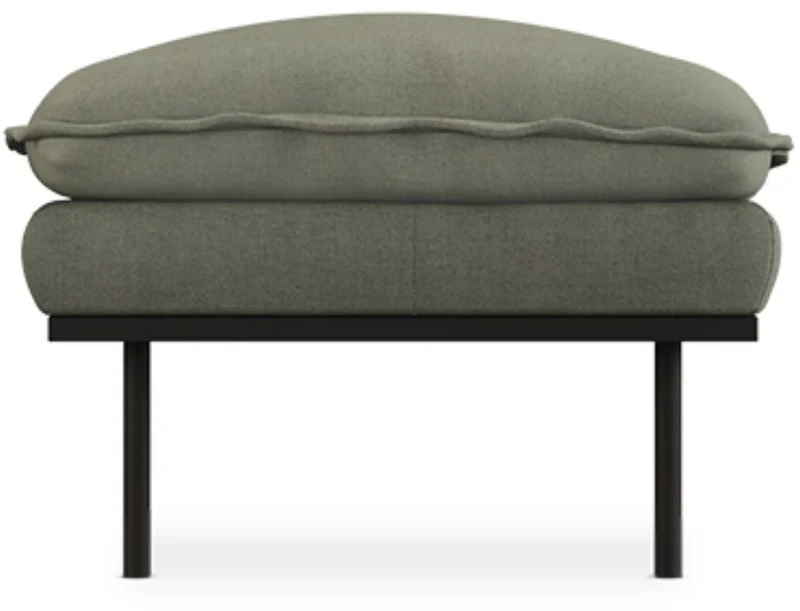 Hocker Linen Army Green - HKLIVING