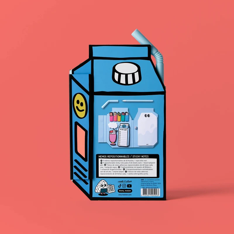 STICKY NOTES + PEN SET