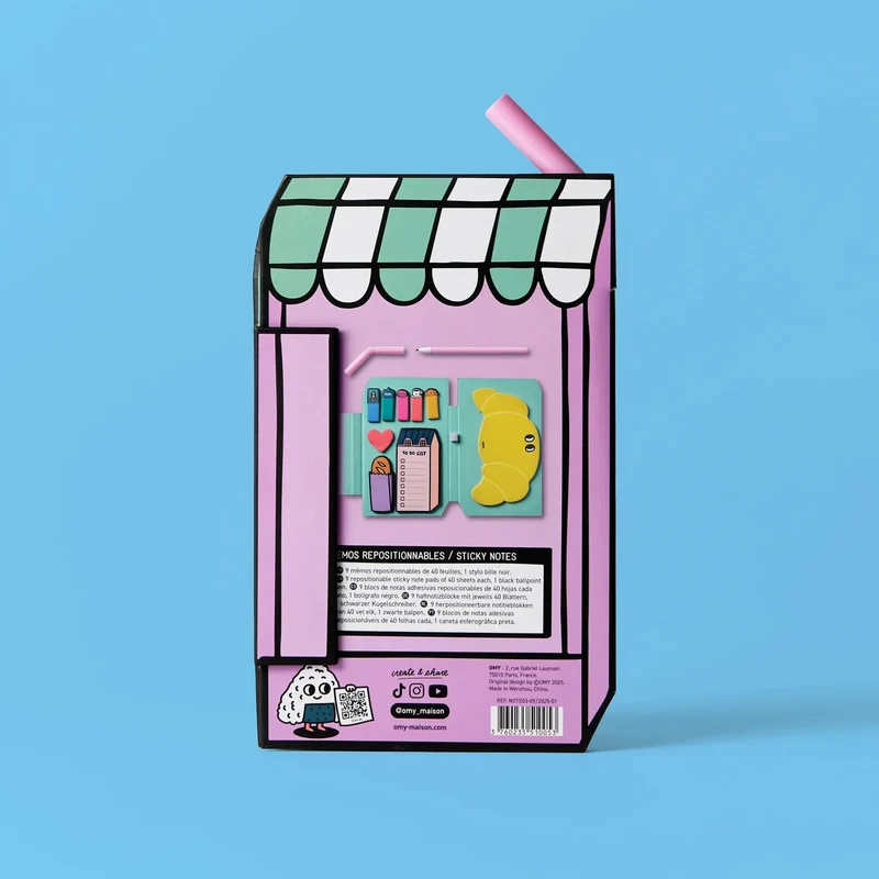 STICKY NOTES + PEN SET