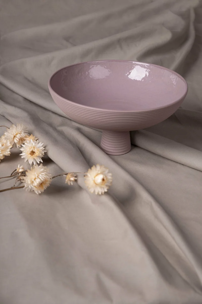 Bol sur pied lavande Dais - Schneid Studio