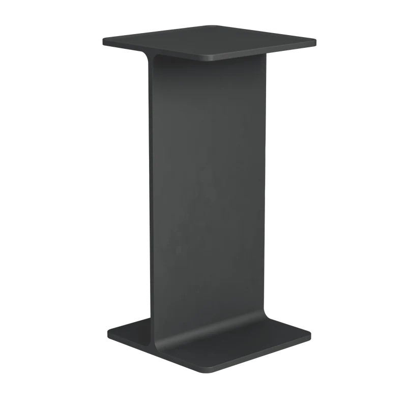 Pedestal en aluminium noir 15x30cm Museum - String furniture