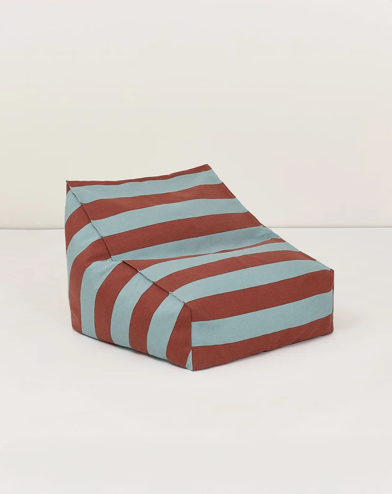 Nobodinoz Outdoor Sitzsack-Sessel Vibes Kindergrösse Lime Kacheln