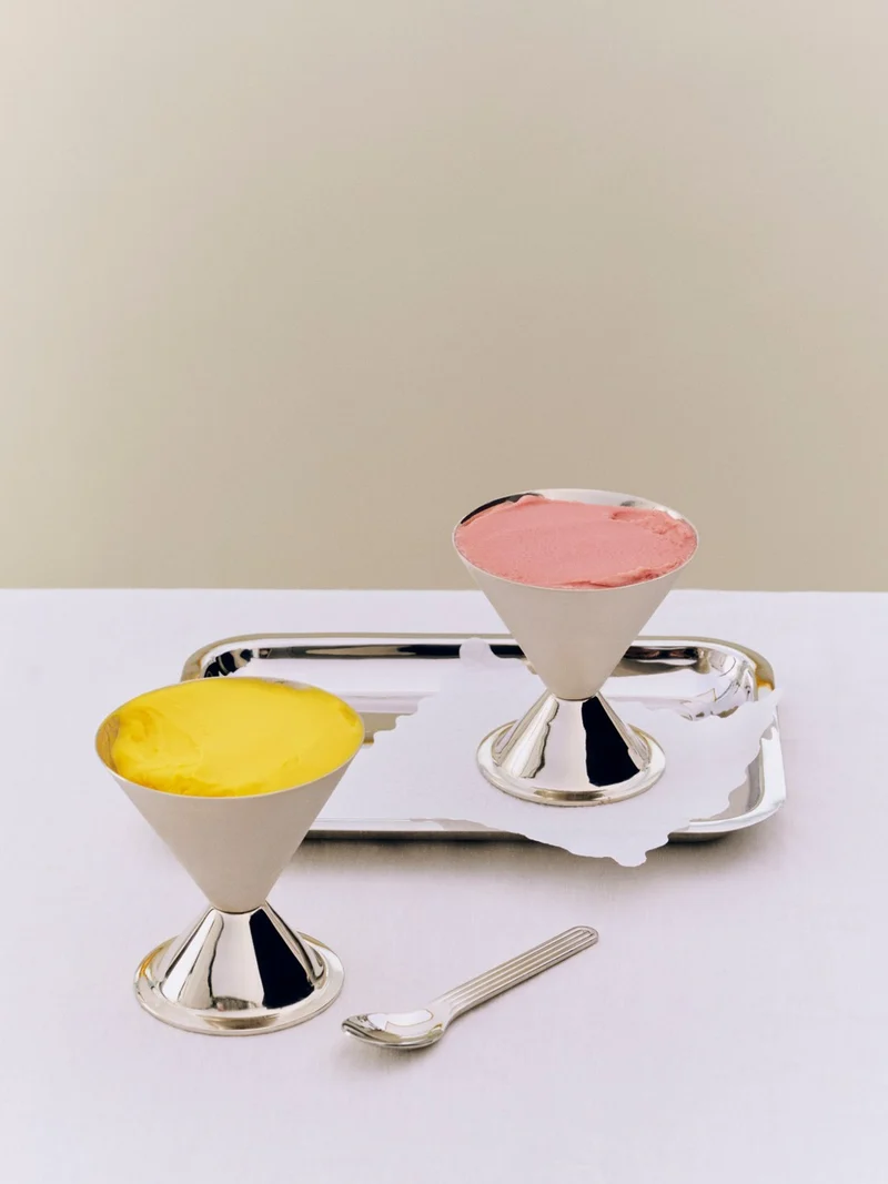 Coupe à glace conique en acier inoxydable 10cm Essentiel - Hay
