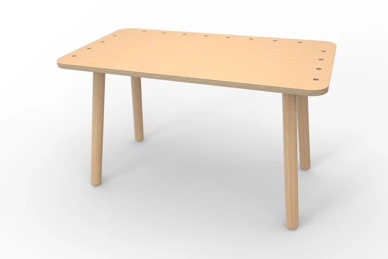 Pure Position growing table Kinderschreibtisch Reinweiss